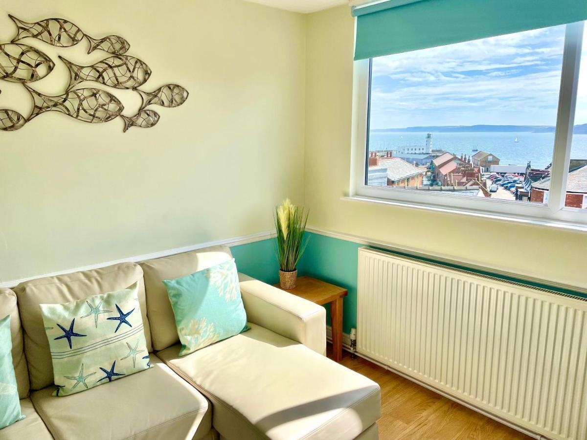 Lighthouse View, One Min From Harbour & Beach Appartement Scarborough Buitenkant foto